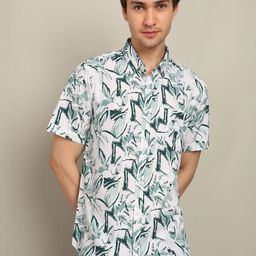BLYNK Men Pack of 2 Classic Floral Printed Casual Shirt-picture-0