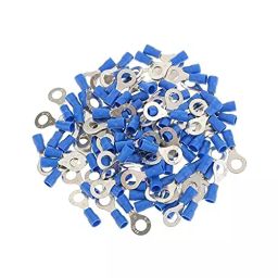Rpi Shop Copper Wire Lug Crimp Terminal Fit Cable Size:2.5 Sqmm Bolt Mouth Size: 6.2mm (Pack of 25)-picture-36