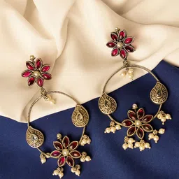 PANASH Circular Chandbalis Earrings-58
