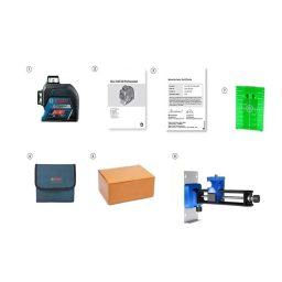BOSCH GLL 3-60XG Laser Measurement Tool Professional-Grade 3x360° Green Line Laser Level With Self-Leveling and Long-Range Accuracy For Construction Remodeling and Accurate Line Laser Level for Professional Use - RS6917BOSCH GLL 3-60XG Laser Measurement Tool Professional-Grade 3x360° Green Line Laser Level With Self-Leveling and Long-Range Accuracy For Construction Remodeling and Accurate Line Laser Level for Professional Use - RS6917 image 4