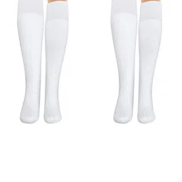 MUKHAKSH Unisex White Socks-image-29