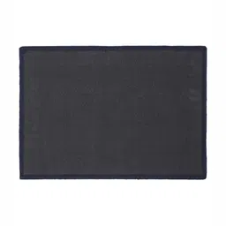 Status IRIS Blue & Beige Checked Rectangular Shaped Anti Slip Doormat image 5