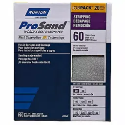 Norton 11x9 Inch, P60 Grit Sand Paper Sheet, 7660768175 (Pack of 20)-image-16