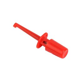 43mm Test Hook Clip Precision Single-Point Test Probe With Secure Grip For Reliable Circuit Analysis And Troubleshooting - Red - RS691943mm Test Hook Clip Precision Single-Point Test Probe With Secure Grip For Reliable Circuit Analysis And Troubleshooting - Red - RS6919-15