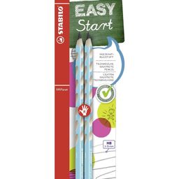 STABILO Ergonomic Graphite Pencil EASYgraph - Right-Handed - Pack of 2 - Blue - HB-image-91