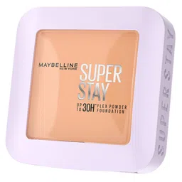 Maybelline New York Super Stay Flex Powder Foundation 220 Full Coverage 30H Flexible Wear Oil-Control Transfer Proof - 9 Gram-image-24