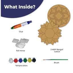 Lighthouse Make your own Rangoli - Pack of 10 image 2