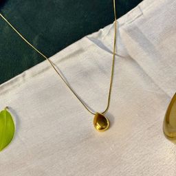 Pura Tienda Gold-Toned Stainless Steel Gold-Plated Jewellery Set-image-90