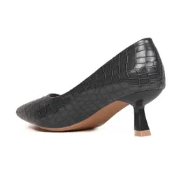 Jove Textured Pointed Toe Kitten Heels image 5