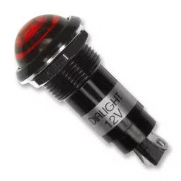 DIALIGHT LED INDICATOR, 12V, RED, 616-1132-130F-picture-0