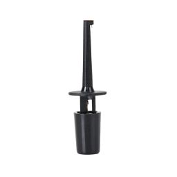 43mm Mini Test Clip Single-Point Round Test Hook Small Single Test Probe For Precise Circuit Testing And PCB Repair - Black -RS692043mm Mini Test Clip Single-Point Round Test Hook Small Single Test Probe For Precise Circuit Testing And PCB Repair - Black -RS6920 image 2