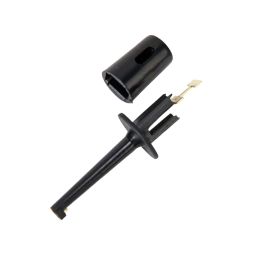 43mm Mini Test Clip Single-Point Round Test Hook Small Single Test Probe For Precise Circuit Testing And PCB Repair - Black -RS692043mm Mini Test Clip Single-Point Round Test Hook Small Single Test Probe For Precise Circuit Testing And PCB Repair - Black -RS6920 image 4