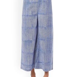 Banana Labs Women Striped Parallel Trousers-image-49
