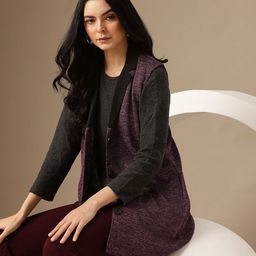 Chemistry Longline Button Shrug-image-7