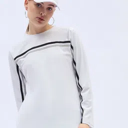 DressBerry Women Striped Round Neck T-shirt-picture-18