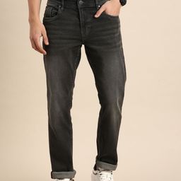 Being Human Men Slim Fit Mid Rise Light Fade Stretchable Jeans-image-75