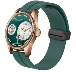 DOUBLERUN Unisex Dial & Straps Analogue Chronograph Watch H05N16012-71