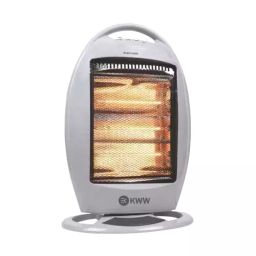 KWW HH01-1200 W Zenvo Halogen Room Heater Room Heater Engineering Thermo Plastic Grey-image-40