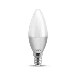 Wipro Warm White Frosted LED Candle Bulb 5W N52002-14