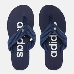 ADIDAS Men Brand Logo Printed Thong Flip-Flops-37