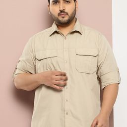 Sztori Men Plus Size Pure Cotton Casual Shirt-picture-30