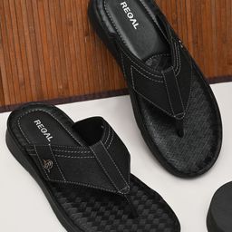 Regal Men Leather Comfort Sandals-picture-4