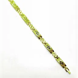Dynamic Retail Global Men Gold-Plated Link Bracelet-image-37