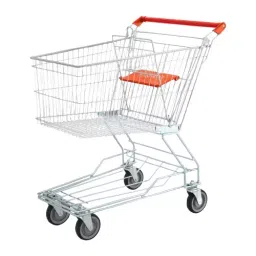 BIGAPPLE Asian Style Orange Heavy Weight King Shopping Trolley with 150 L Capacity-picture-35