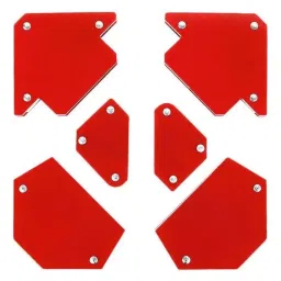 FLAMINGO ENTERPRISE Corner Clamp 90° Magnetic Red 15 mm Throat Depth (Pack of 6)-image-25
