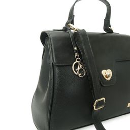 DressBerry Structured Handheld Bag with Applique image 5