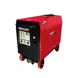 HPM 3 kVA Recoil Start Petrol Engine Three Phase 2 in 1 Portable DC Welding Generators, Hybrid Silent GE-W5500R (TM/SM/20)-8