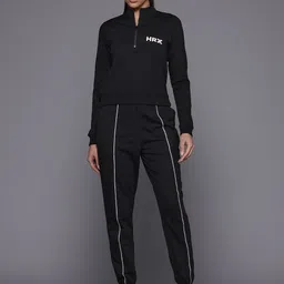 HRX by Hrithik Roshan Brand Logo Detail Training Tracksuit-image-25