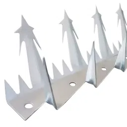 Elysian Anti-Climbing Wall Spikes Galvanized Steel with Dual Spike Angles Large 31 cm, WI-L-WALL/SPIKE-31CM-3 (Set of 3)-26