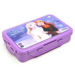 Disney by Gluman 3D Disney Frozen Cartoon Character Printed with removable Inner Stainless Steel Lunch Box Blue -  700 ml-28