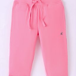 Doreme Single Jersey Knit Three Fourth Length Pants Solid Colour - Neon Pink-picture-43