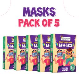 Make Your Own Masks: Pack of 5-2