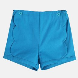 MINI KLUB Cotton Solid Shorts - Blue-image-87