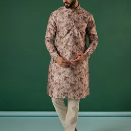 Anouk Men Ethnic Motifs Printed Sequinned Kurta-38