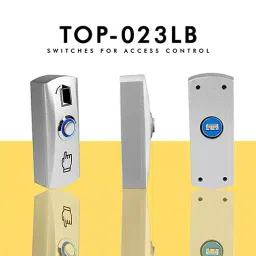 Team Office Zinc Alloy Door Exit Push Button For Access Control image 5