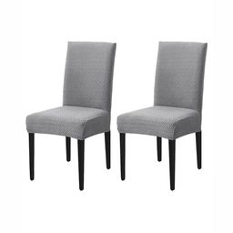 HOUSE OF QUIRK 2-Pcs Textured Washable ChairCover-picture-16