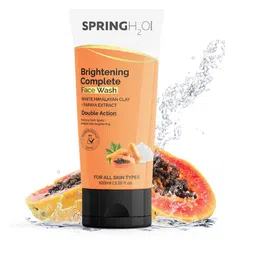 Spring H2O Brightening Papaya Extract Face Wash - 100 ml image 5