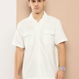 INVICTUS Opaque Casual Shirt-image-6