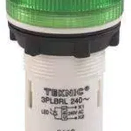 Teknic Green 24-240 V AC LED Pilot Light, 3PLBR3LU-picture-20