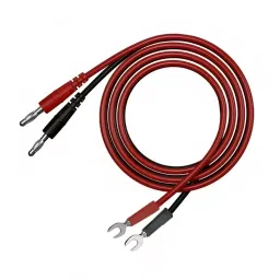 Meco Connecting Leads For Current Clamps 1 Side Banana and 1 Side U Clip (Set of 2 Pcs)-22