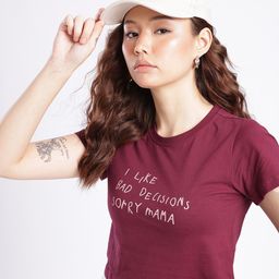 glitchez Bold Chic Typography Printed Crop T-shirt-image-21