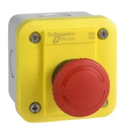 Schneider Electric Control Station XALE XB7 22 mm Dia. Yellow & Red, XALEK1702-36
