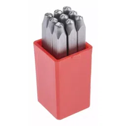 RS PRO 2.5mm x 9 Piece Engraving Number Punch Set (0 - 8), 8754714-image-24