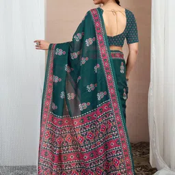 KALINI Ethnic Motifs Printed Saree image 2