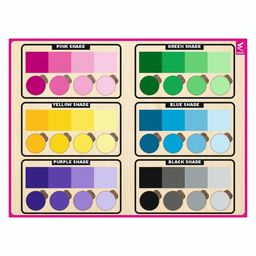 Wissen Colour Shade Matching Puzzle Game-  24 Pieces-15