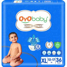 OYO Baby Premium Diaper Pants Xl Size Extra Large With Aloe Vera Lotion For Rash Protection Pack Of 36 Count With Upto 12Hr Protection For Babies Of 12 To 17Kg-4